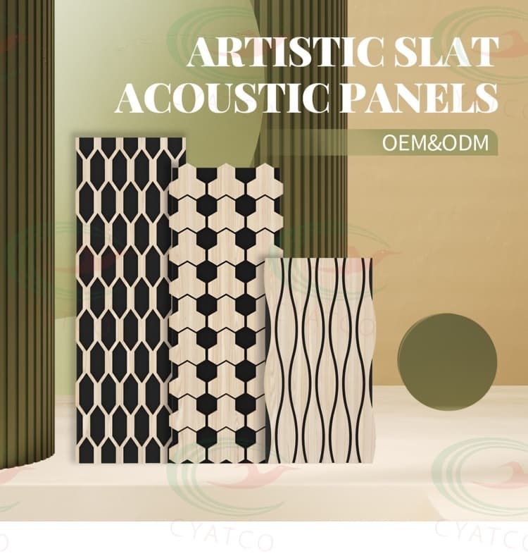 Artistic Slat Acoustic Panels Information (2)